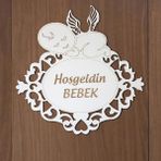 Mdf Kapı Süsü (Hoşgeldin Bebek)