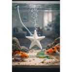 MD×HOA Yeni Nesil Akvaryum Hava Taşı ✸ Deniz Yıldızı ✸ Beyaz ✸ MD İzmir Petshop