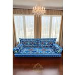 mdhomecarpet Anadolu Desenli Şark Köşesi Yer Minderi Takımı – Otantik ve Konforlu Oturma Grubu-70x190 5 Parça