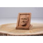 MDK Life 3D Ahşap Atatürk Büstü