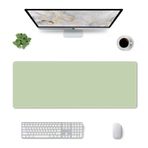 MDMEI Yeşil Genişletilmiş Büyük Oyun Mouse Pad XL 80 cm x 30 cm Kaymaz Kauçuk Dikişli Kenarlar, Uzun Masa Matı Bilgisayar Dizüstü Bilgisayar Yazma Matı Masaüstü Ofis Ev için