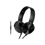 MDR-XB450AP Extra Bass Mikrofonlu Kulaklık - Siyah