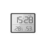 MDSTECH Mıknatıslı LCD Dijital Saat Alarm | Sıcaklık Nem Göstergeli | Buzdolabı / Masa Saati | Pilli