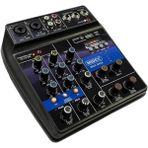 MDX-999X Stüdyo Kayıt Için Ses Kartlı +48V Phantomlu Kayıt Mikseri (Xlr Kablo + Rca Hediye)