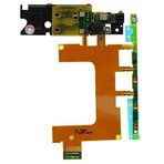 MDYH HDZ AYD Güç Düğmesi ve Ses Düğmesi Esnek Kablo Değiştirme Sony Xperia ZR / M36h / C5503 için