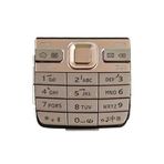 MDYH HKYJ ATYJJ Nokia E52 için Menü Tuşları/Basma Düğmeleri ile Cep Telefonu Klavye Kılıfı (siyah) (Renk: Altın)