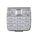 MDYH HKYJ ATYJJ Nokia E52 için Menü Tuşları/Basma Düğmeleri ile Cep Telefonu Klavye Kılıfı (siyah) (Renk: Beyaz)