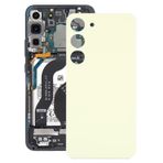 MDYH Samsung Galaxy S23 SM-S911B için JBC TTYKK Cam Pil Arka Kapak (Renk: Sarı)