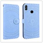 MDYHMC Huawei P30 Lite için YXCY AYDD Baskılı Baskı Desenli Yatay Kapaklı PU Deri Kılıf Tutucu ve Kart Yuvaları ve Cüzdan & Kordonlu (Renk: Mavi)