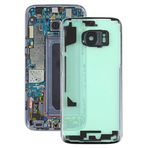 MDYHMC JBC AYY Samsung Galaxy S7 / G930A G930F SM-G930F (Şeffaf) için Kamera Lensi Kapaklı Şeffaf Pil Arka Kapağı (Renk: Şeffaf)