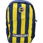 Me Canta 3 Bolmeli Fenerbahce Cubuklu Forma Desenli Okul Sirt Cantasi 24756