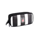 Me Çanta Beşiktaş 2 Bölmeli Çubuklu Suni Deri Kalemlik 24355