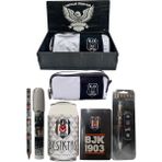 Me Çanta Beşiktaş Orjinal Lisanslı Beyaz Kutu Kalemtraş Ahşap Kutulu 6'lı Kırtasiye Seti - 0 - Siyah