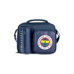 Me Çanta Fenerbahçe Arma Baskılı Erkek Çocuk Suni Deri Matara Cepli Beslenme Çantası - ME25762