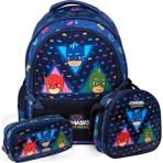 Me Çanta Pj Masks Heroes Okul Çantası + Beslenme + Kalemlik 3'lü Set