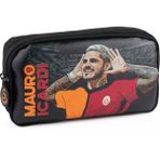 ME GS Store Galatasaray Mauro Icardi Siyah Kalem Çantası 25593 Dayanıklı Yapı ve Çok Gözlü Düzenleme - 1 Adet