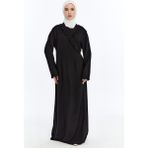Me-Like Home Me-Like Home Düz Renk Namaz Elbisesi - 36 - 38 - 0 Siyah