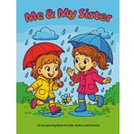 Me & My Sister: A Sweet & Creative Coloring Book for Girls Ages 3–8: Heartwarming Adventures of Two Sisters – 50 Delightful Coloring Pages with Bold Lines for Kids to Enjoy