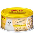 Me-O 12x80 gr Delite Tahılsız Ton ve Peynirli Jelly Kedi Konservesi