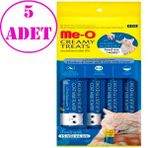 Me-O 15'li 4x15 gr Kremalı Tavuklu Ciğerli ve Keçi Sütlü Sıvı Kedi Ödülü