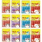 Me-o 4x15 g 12'li Paket Creamy Treats 4 Çeşit Karma Krem Kedi Ödül Maması