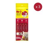 Me-o 4x15 g 3'lü Paket Creamy Treats Ton Balıklı Domatesli Krem Kedi Ödül Maması