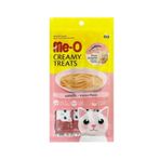 Me-O 4x15 g Creamy Treats Çizgili Orkinos Balıklı Krem Kedi Ödül Maması