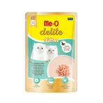 Me-O Delite Mousse Tavuk Keçi Sütü ve Somonlu 70 gr Yavru Kedi Konservesi