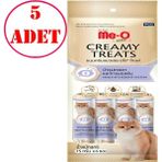Me-O Gold Creamy Kedi Ödülü Ton Balığı ve Taurinli 15 gr 4'lü Pk 5 Ad