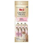 Me-O Gold Creamy Treats Ton Balıklı ve Turna Yemişli 60 gr 4x15 gr Ek Besin ve Kedi Ödülü