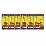 Me-O Jöle İçerisinde Dana Ve Kuzu Etli Pouch 6x80 gr Yetişkin Kedi Konservesi