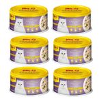 Me-O Jöleli Ton Balıklı Tavuklu 6x80 gr Yetişkin Kedi Konservesi
