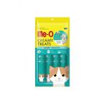Me-O Kremalı Kurutulmuş Füme Ton Balıklı Tütsülenmiş Balık Lezzeti 4x15 gr Kedi Sıvı Ödül Maması