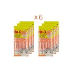 Me-O Meo Creamy Treats Sıvı Kedi Ödül Maması 6 Lı Set Somon Etli 6 Adet 4X15 Gr Toplam 360 Gr