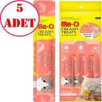 Me-O Somonlu 5'li 4x15 gr Kedi Sıvı Ödül Maması
