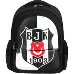 Me Okul Çantası Beşiktaş Bjk 1903 Logo Desenli Suni Deri 25360