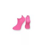 Me-vo Tekli Pembe Renkli Bay/Bayan Unisex Esnek Nem Alabilen Pamuklu Pasta Desenli Patik Çorap