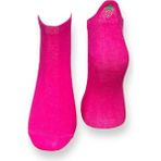 Me-Vo Unisex Düz Patik Çorap - Koyu Pembe - 36 - 44