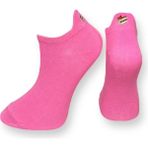 Me-Vo Unisex Düz Patik Çorap - Pembe - 36 - 44