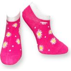 Me-Vo Unisex Yıldız Desenli Patik Çorap - Pembe - 36 - 44
