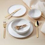 Mea Concept 24 Parça Pure Gold Bone Porselen Yemek Takımı