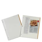 Meadowsweet Kitchens Kız tatlısı mutfak tarifleri için kendinden yapışkanlı manyetik sayfalar, 3 spiralli kitap için
