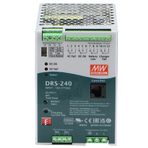 Mean Well DRS-240-48 48V DC 5A Hepsi Bir Arada DIN Raylı Akıllı Güvenlik Güç Kaynağı