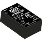 Mean Well Meanwell DCW12A-05 ,9..18VDC +5VDC/1.2A -5VDC/1.2A Dc-Dc Konverter