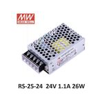 Meanwell Rs-25-24 25W 1,1 Amper Led Trafo Adaptör Güç Kaynağı