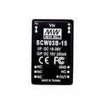 Meanwell Scw03b-15 200 Ma 18-36V In 15V Out Dc/Dc Konvertor
