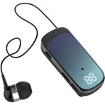 Meax Mb-25 Çekilebilir Batik Kablolu Bluetooth Kulaklık Kulak İçi Dijital Ekran Uzun Ömürlü İş Kulak Kulaklıklar