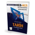 MEB - AGS Hazırlık Tarih 20 Deneme Sınavı Tamamı Dijital Çözümlü