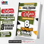Meb-Ags Okul Öncesi Öabt Dejavu Serisi Tamamı Çözümlü 8 Deneme Sınavı
