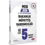 MEB Bakanlık Müfettiş Yardımcılığı 5 Deneme Sınavı - Karekod Çözümlü Data Yayınları